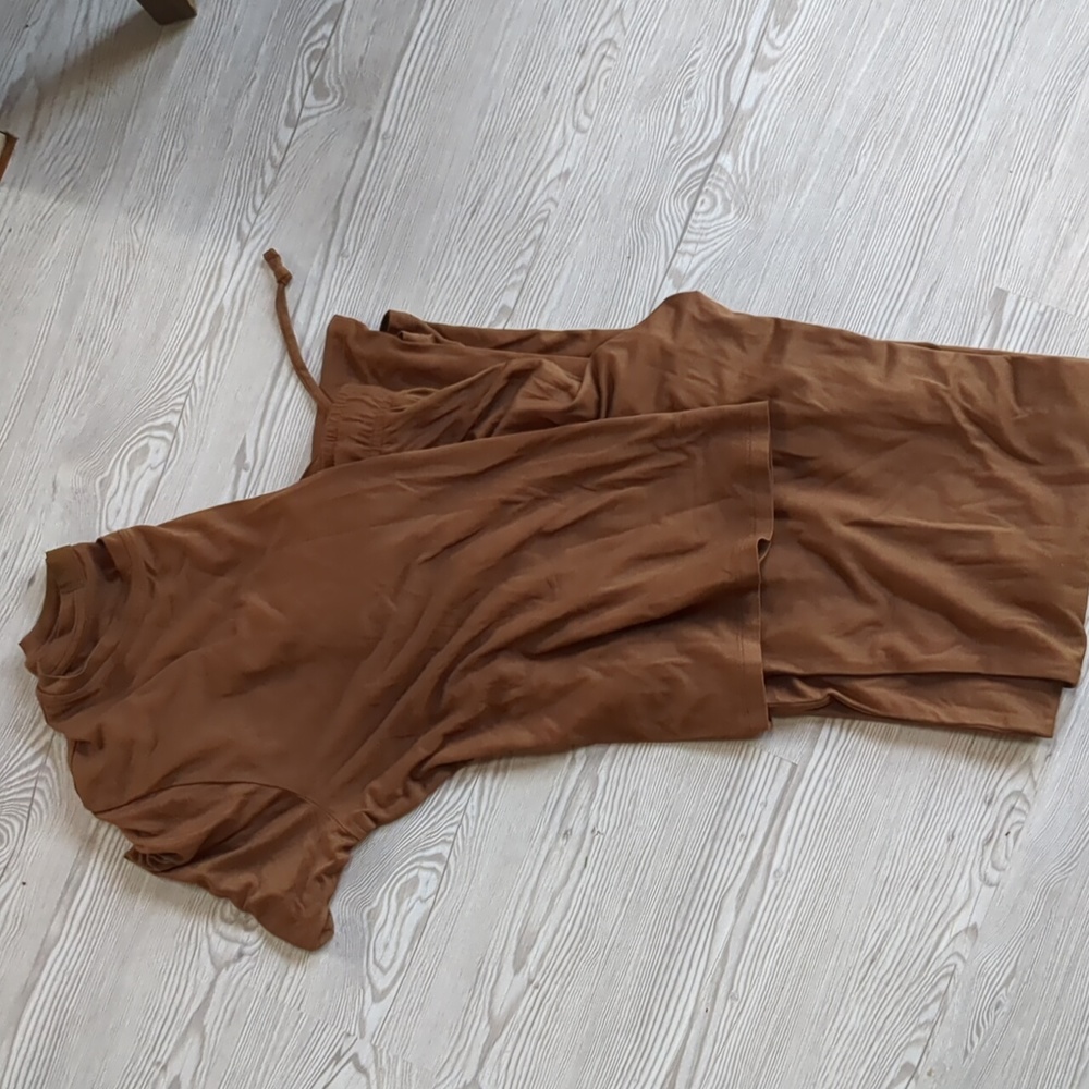 NUUDS Women’s Pajama PJ Set in Chocolate